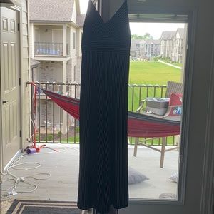 Striped jumpsuit